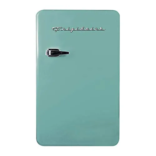 FRIGIDAIRE EFR372-MINT 3.2 Cu Ft Rojo Retro Compacto Esquina Redondeada Premium Mini Nevera, MINT