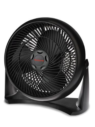Honeywell HT-908 Turbo Force Room Air Circulator, 10 pulgadas, Negro