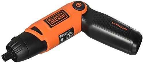 Destornillador inalámbrico BLACK+DECKER con mango pivotante, 3.6V (Li2000)