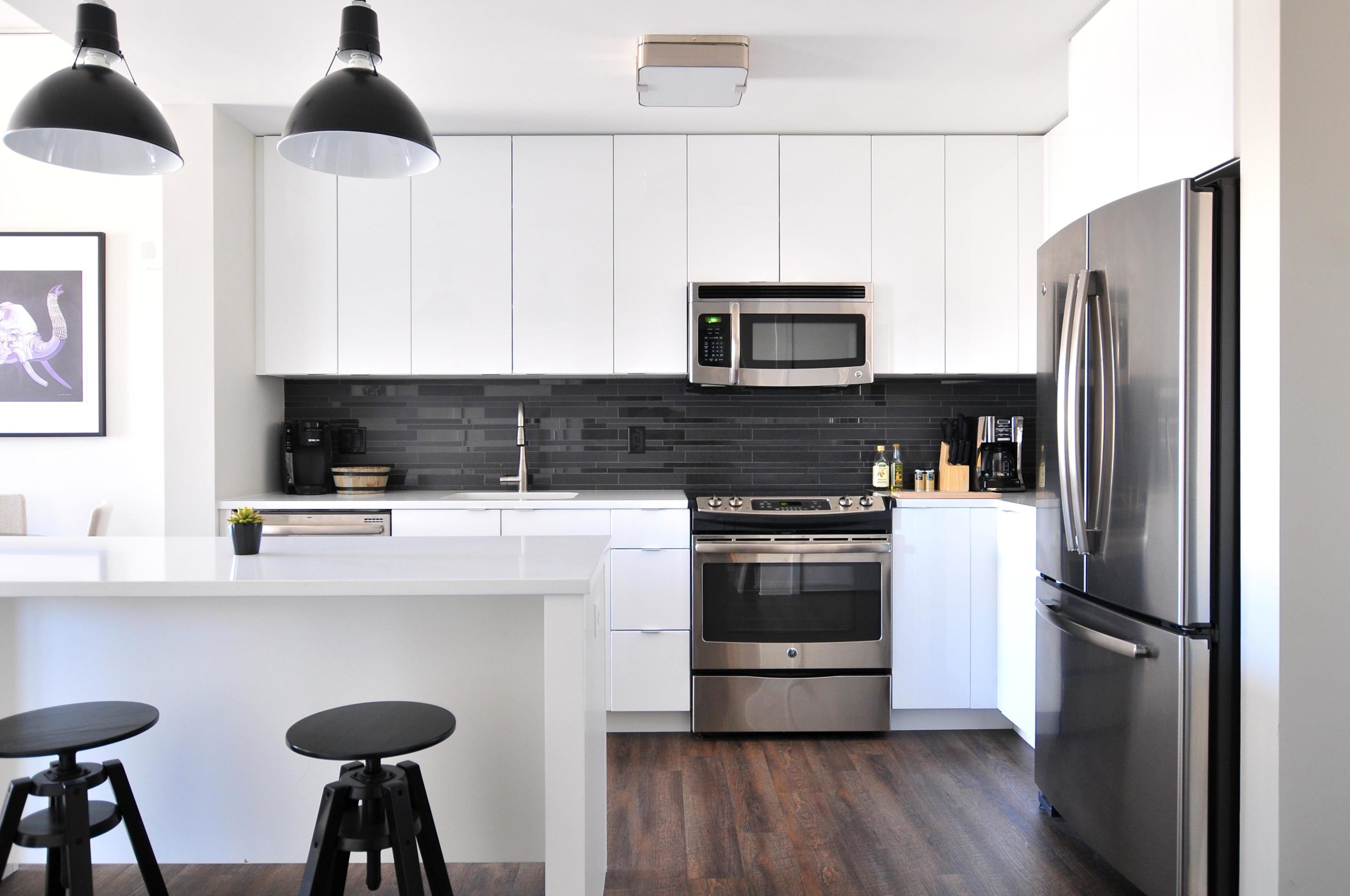 Refrigerador Moderno Con Pantalla