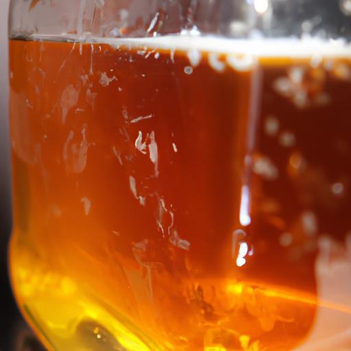 La Miel Pura Se Cristaliza En El Refrigerador