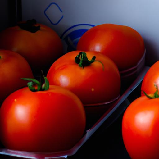 Los Tomates Van En El Refrigerador