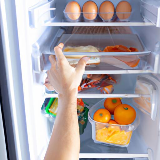 Poner La Comida En El Refrigerador