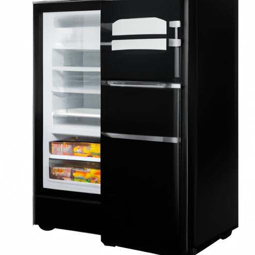 Refrigerador 11 Pies Mabe Automático Con Despachador Black Mate