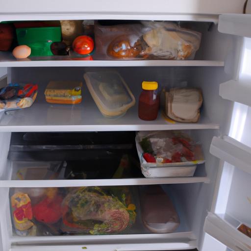 Refrigerador Lleno De Comida Chatarra