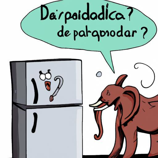 Chiste Del Elefante En El Refrigerador