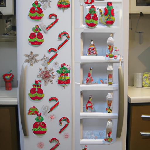 Decoracion De Refrigerador Navideño