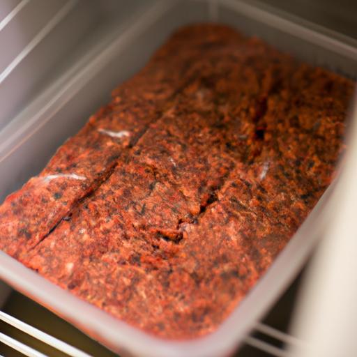 Carne Molida En El Refrigerador