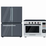 Combo Refrigerador Estufa Y Microondas