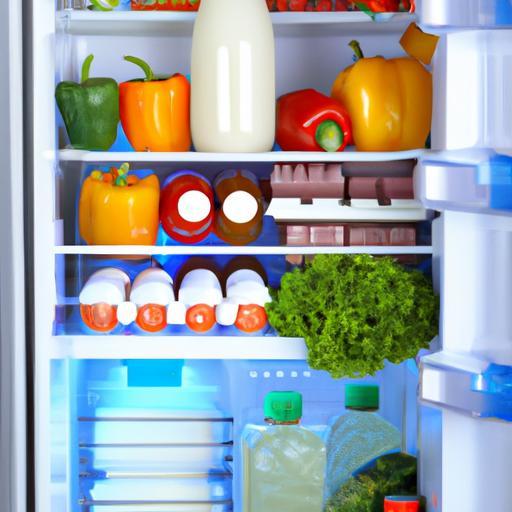 Refrigerador Lleno De Comida