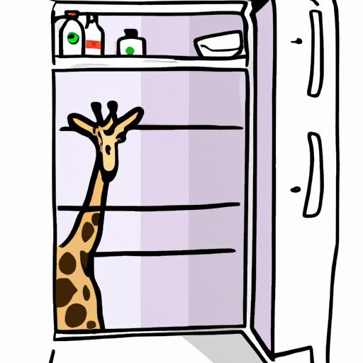 Adivinanza De La Jirafa En El Refrigerador