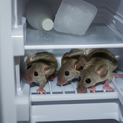 Ratones En El Refrigerador