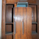 Refrigerador Antiguo De Madera