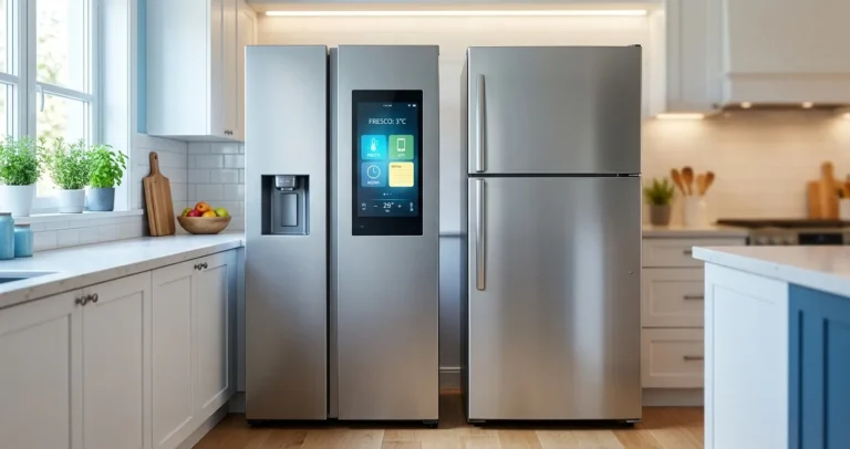 Refrigerador inverter vs convencional comparados en cocina moderna - diferencias y cuál elegir