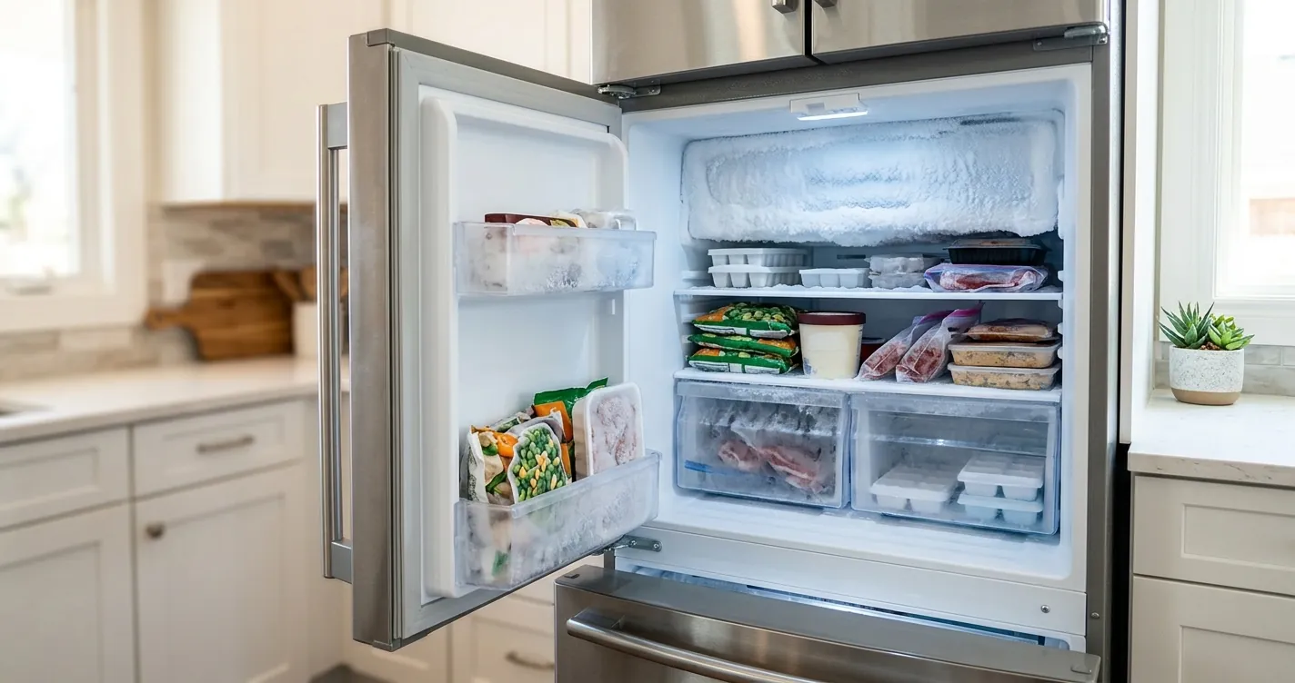 Refrigerador Samsung que no congela con escarcha en el congelador - diagnóstico y solución