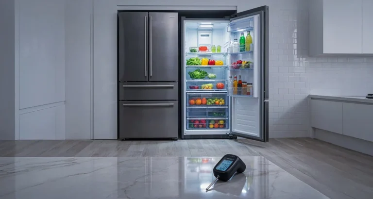 LG vs Whirlpool refrigerador comparativa 2026: dos refrigeradores French Door de acero inoxidable lado a lado en una cocina mexicana moderna