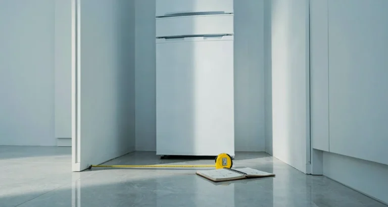 Cuánto mide un refrigerador de 2 puertas: medidas de ancho, alto y profundidad en centímetros en una cocina